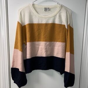 Dress Forum Multicolor Striped Sweater